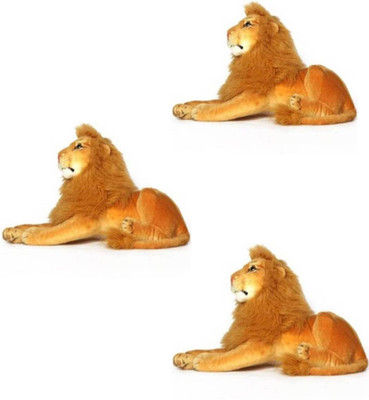 

Speoma LION ANIMAL SOFT TOY PACK OF 3 - 49 cm(Brown)