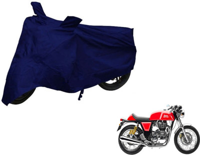 Auto Hub Two Wheeler Cover for Royal Enfield(Continental GT, Blue)