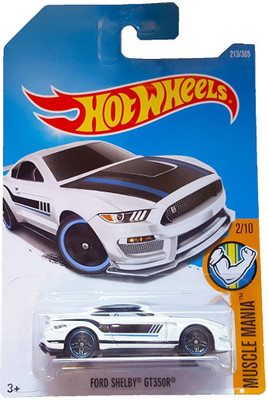

Hot Wheels White Ford Shelby GT350R(White)
