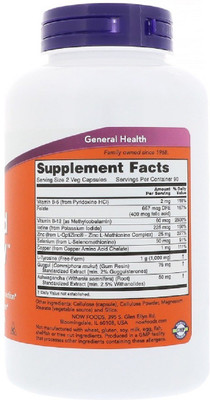 

Now Foods Now Foods, Thyroid Energy,(180 No)