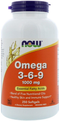 

Now Foods Now Foods, Omega 3-6-9,(250 No)