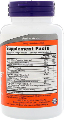 

Now Foods Now Foods, True Focus,(90 No)