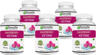 

zenulife ORIGINS Healthy Origins, Razberi-K, Raspberry Ketones, Pack of 5 (300 No)(60 No)