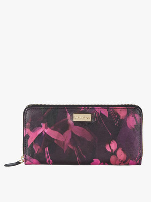 

Satya Paul Women Black Artificial Leather Wallet(8 Card Slots)