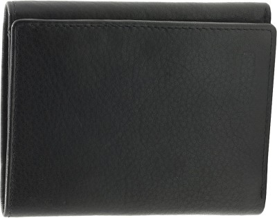 

FERRET Men Black Artificial Leather Wallet(7 Card Slots)