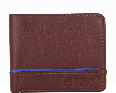 

AFFA Men Brown Artificial Leather Wallet(8 Card Slots)