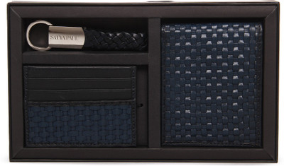 

Satya Paul Girls Casual Blue Genuine Leather Wallet(6 Card Slots)