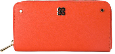 

Furla Women Casual Orange Genuine Leather Wallet(4 Card Slots), Arancio