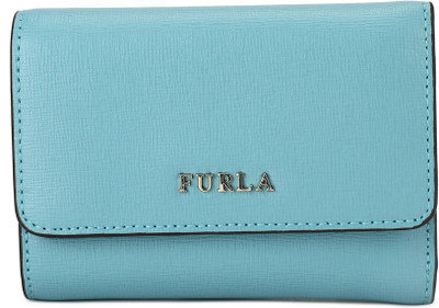 

Furla Women Formal Blue Genuine Leather Wallet(6 Card Slots), Turquese