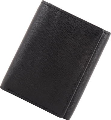 

FERRET Men Black Artificial Leather Wallet(7 Card Slots)