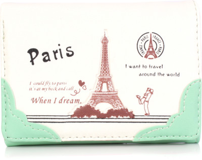 

b4bags Girls Green Artificial Leather Wallet(6 Card Slots), Pistachio
