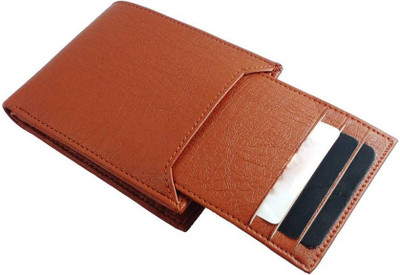 

Woodlion Boys Brown Genuine Leather Card Holder(4 Card Slots)
