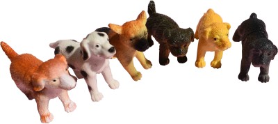 

PTCMart Animals Toys Plastic 6pcs(Multicolor)