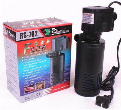 

RS RS-7 Power Aquarium Filter(Mechanical Filtration for Salt Water and Fresh Water)