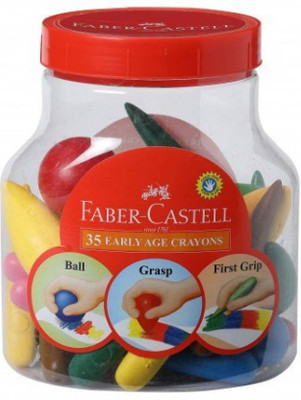 

Faber-Castell 35 early age crayons for boy & girl 1 pcs