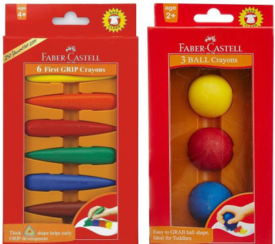 

Faber-Castell 3 BOL KINDERGARTEN 1 PCS & 6 FIRST GRIP COLOUR-COMBO