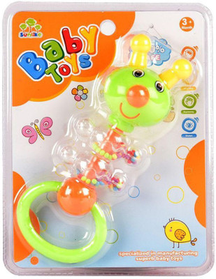 

Tokenz Caterpillar Rattle Rattle(Multicolor)