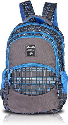 

Bendly Check Mate | Campus Gear | Student Backpack | High School Bag | College Bag | Aesthetically Designed (Blue-Grey) 30 Backpack(Blue)