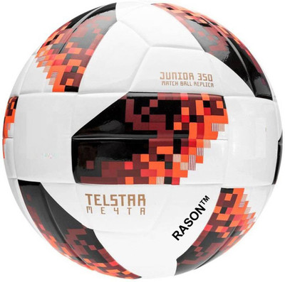 

RASON Telestar Red Size  Match Ball Football - Size: (Pack of 1, Multicolor, Dark red