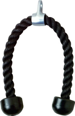 

WOLPHY BLACK TRICEPS & BICEP ROPE Triceps Bar(Black)