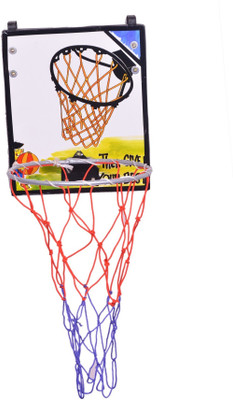 

SPORTSHOLIC Super Hangable Basketball Board Ring For Size 3 Basketball For Kids 3 To 8 years Basketball Ring(3 Basketball Size With Net)