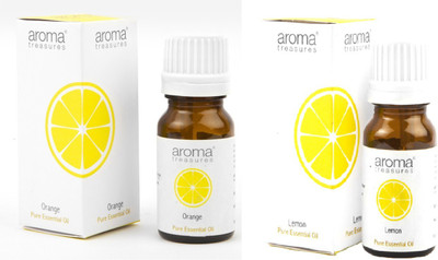 

Aroma Treasures Orange and Lemon Vitamin C Essential oil combo - 10 ml each, total 20 ml(20 ml)
