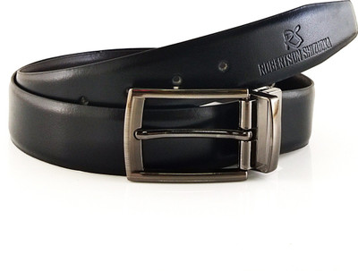 

Robertson Shizuoka Men Formal Black, Brown Genuine Leather Reversible Belt