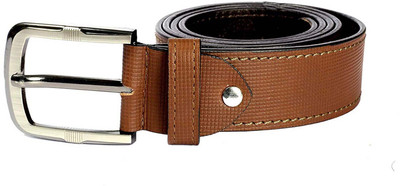 

SOFTA Men Casual, Party, Formal Tan Genuine Leather Belt
