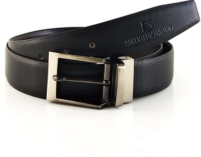 

Robertson Shizuoka Men Formal Black, Brown Genuine Leather Reversible Belt