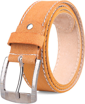 

Kiggo Men Casual, Party, Formal, Evening Tan Genuine Leather Belt