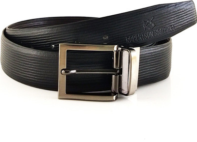 

Robertson Shizuoka Men Formal Black, Brown Genuine Leather Reversible Belt