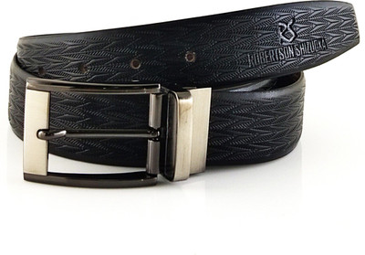 

Robertson Shizuoka Men Formal Black, Brown Genuine Leather Reversible Belt