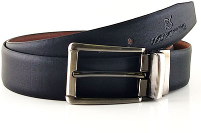 

Robertson Shizuoka Men Formal Black, Tan Genuine Leather Reversible Belt