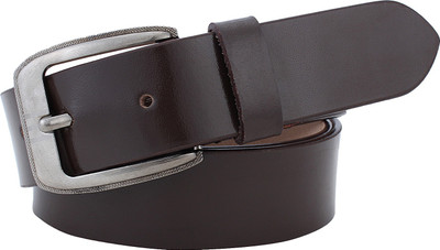 

Entire Men Formal, Casual, Party, Evening Brown Genuine Leather Belt