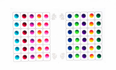 

SJ COLLECTION Multi Shade Small Size Round Shape 60 Fancy Forehead Multicolor Bindis(Fancy Bindi)