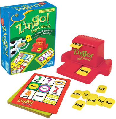 

Bestie Toys Zingo Sight Words Board Game