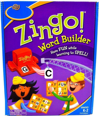 

Bestie Toys Zingo Word Builder Board Game