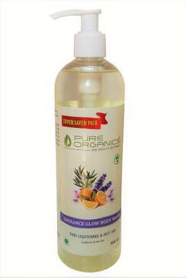 

Pure Organics Radiance Glow Body Wash (Skin Lightening & Anti Tan)(500 ml)