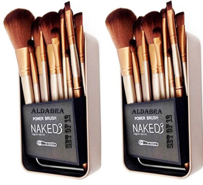 

ALDABRA MAKEUP BRUSHES(Pack of 24)