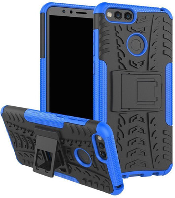 Bracevor Back Cover for Honor 7X(Blue, Rugged Armor) Flipkart