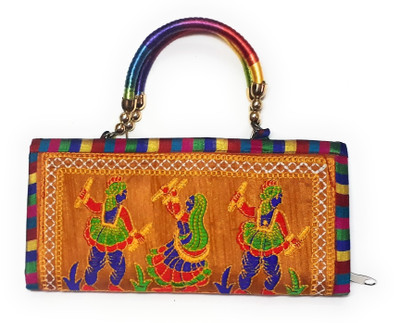 

Unique Fashion Casual, Party Gold, Multicolor Clutch