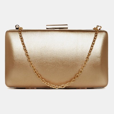 

Cara Mia Party Gold Clutch