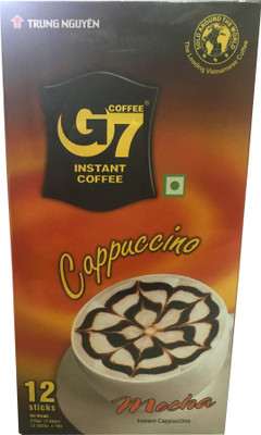 

G7 Cappuccino Mocha Instant Coffee 100 g(Pack of 12, Chocolate Flavoured)