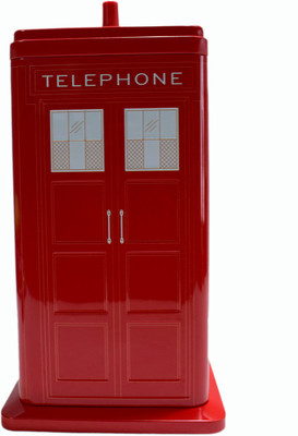 

shophills STD BOOTH COIN BANK Coin Bank(Red)