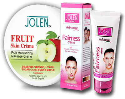 

Jolen Fruit & Fairness Skin Care Pack(Set of 3)