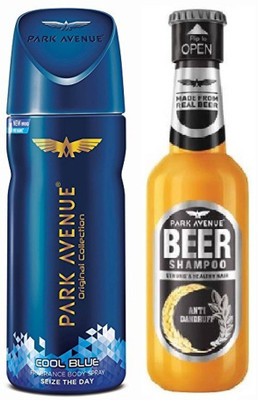 

Park Avenue Cool Blue & Anti dandruff(Set of 2)