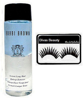 

Divas Beauty Eyelashes, Bobbi Brown Instant Long Wear Makeup Remover(Set of 2)