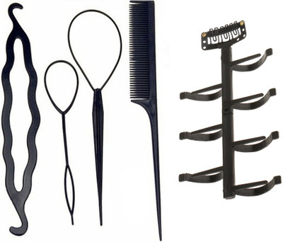 

JAMPAK Hair Briads, Black (Set of 5) diy(Set of 5)