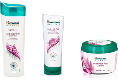 

Himalaya anti hair fall shampoo, anti hair fall conditioner, anti hair fall cream(Set of 3)