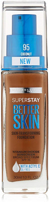 

Maybelline New York Superstay Better Skin Foundation, Coconut, 1 Fluid Ounce(Set of 1)